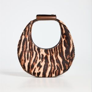 STAUD Lady Leopard Good Night Moon Bag NWT